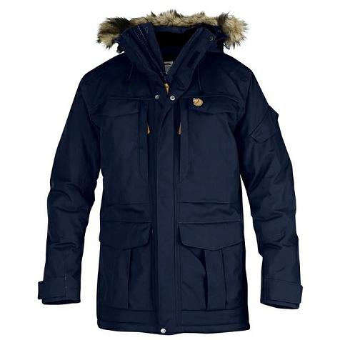 Fjallraven Nuuk Parkas Navy Singapore For Men (SG-409662)